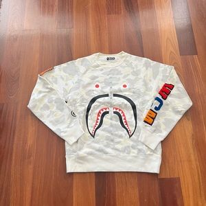 A Bathing Ape glow in the dark shark sweatshirt Medium